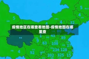 疫情地区在哪查看地图-疫情地图在哪里查