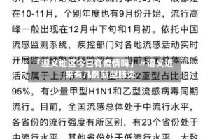 「遵义地区今日有疫情吗」〃遵义近来有几例新型肺炎