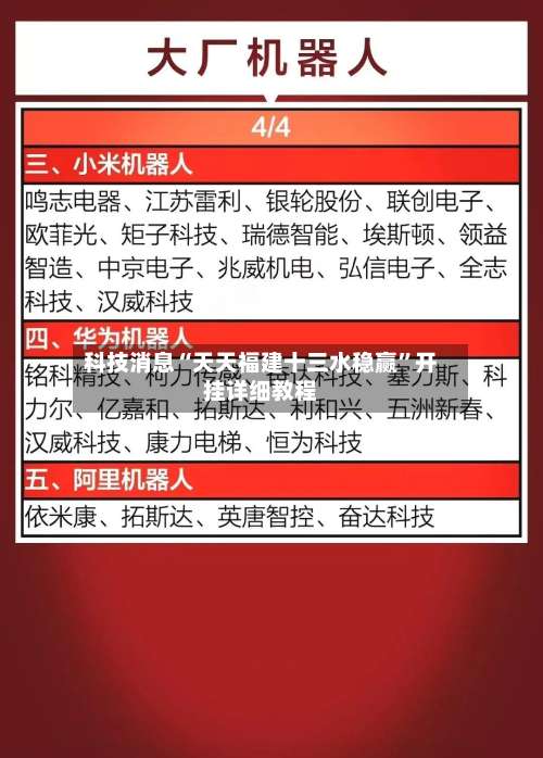 科技消息“天天福建十三水稳赢”开挂详细教程-第1张图片