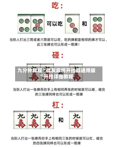 九分钟教程“微友麻将开挂器通用版	”开挂详细教程-第1张图片