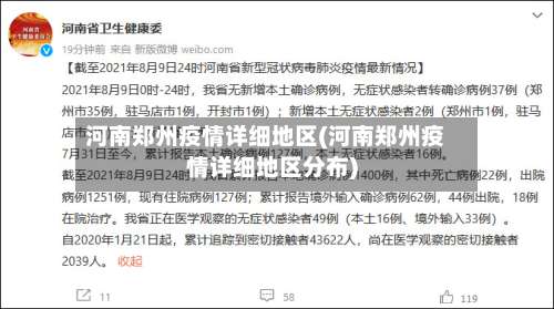 河南郑州疫情详细地区(河南郑州疫情详细地区分布)-第2张图片