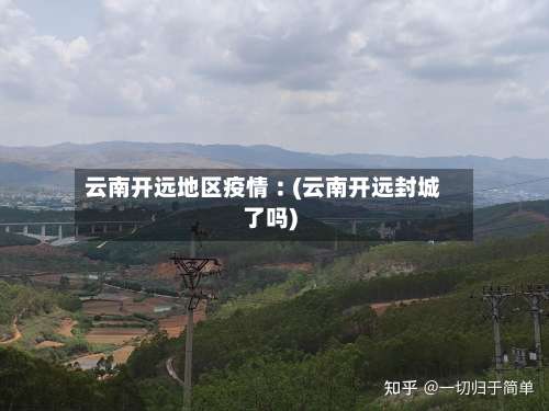 云南开远地区疫情︰(云南开远封城了吗)-第1张图片