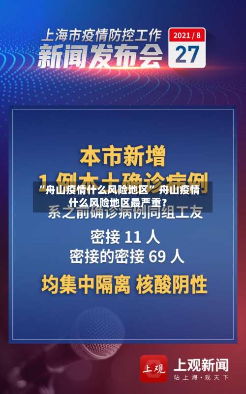 “舟山疫情什么风险地区	” 舟山疫情什么风险地区最严重？-第1张图片