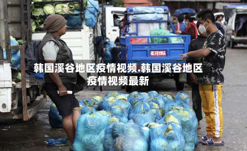 韩国溪谷地区疫情视频.韩国溪谷地区疫情视频最新-第2张图片