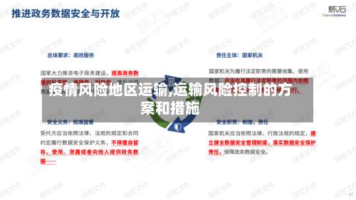 疫情风险地区运输,运输风险控制的方案和措施-第1张图片
